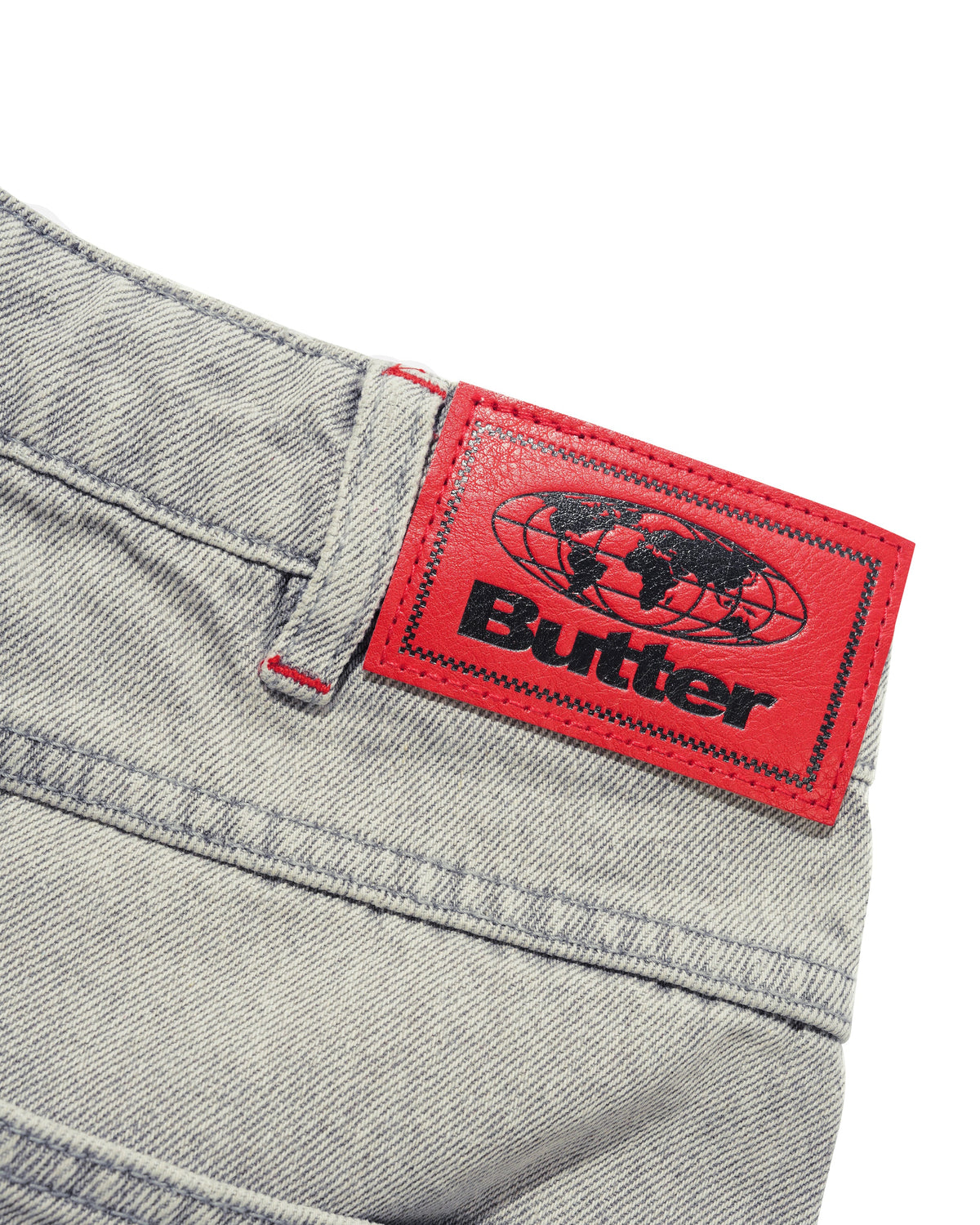 Solar Fade Denim Jeans, Grey Wash