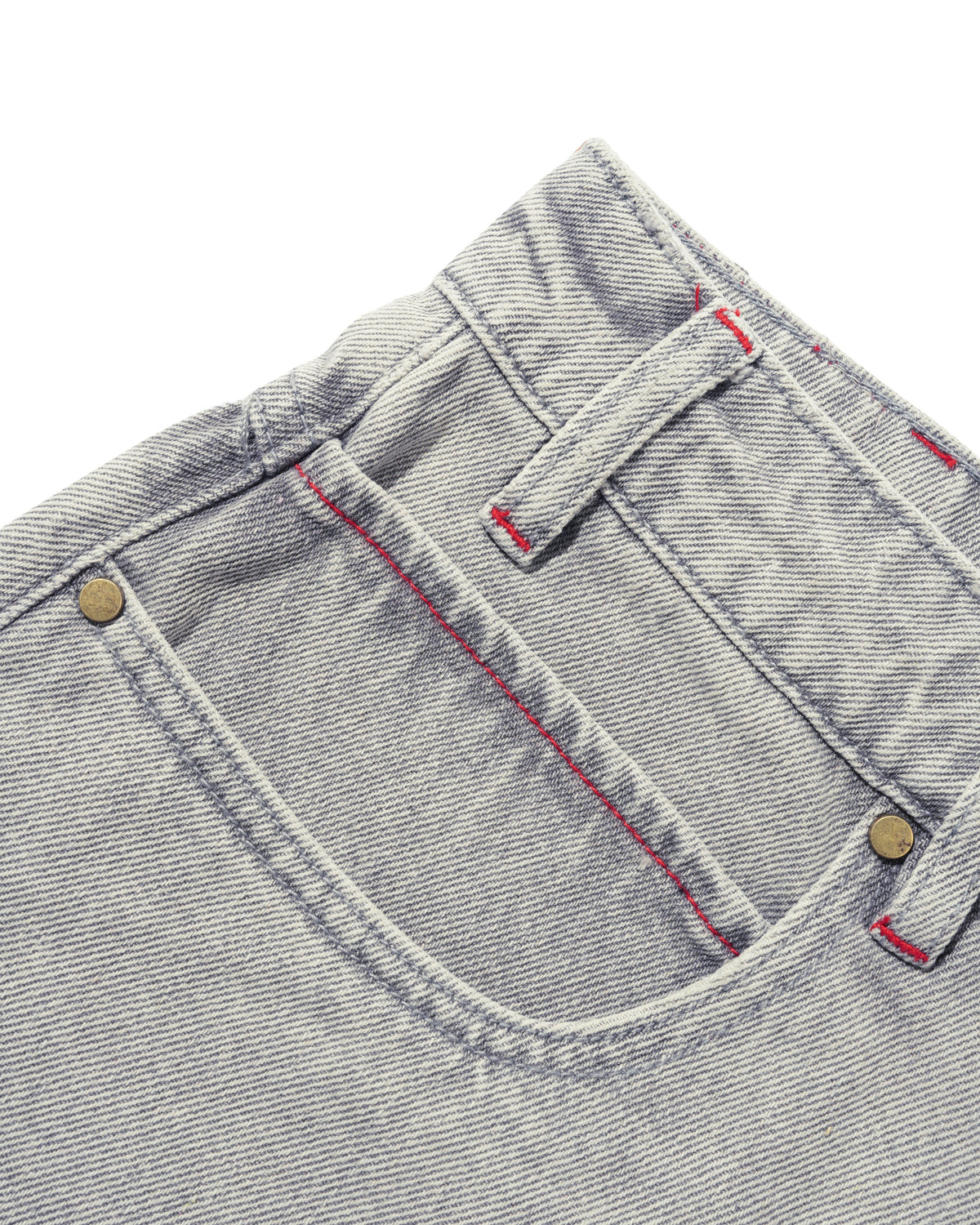 Solar Fade Denim Jeans, Grey Wash