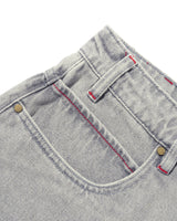 Solar Fade Denim Jeans, Grey Wash