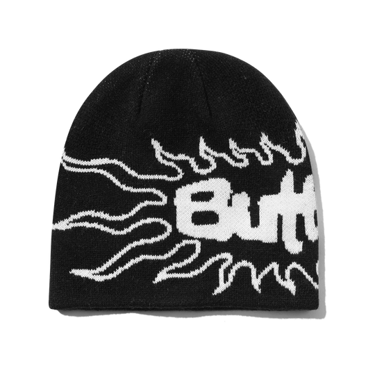 Solar Skully Beanie, Black