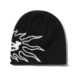 Solar Skully Beanie, Black