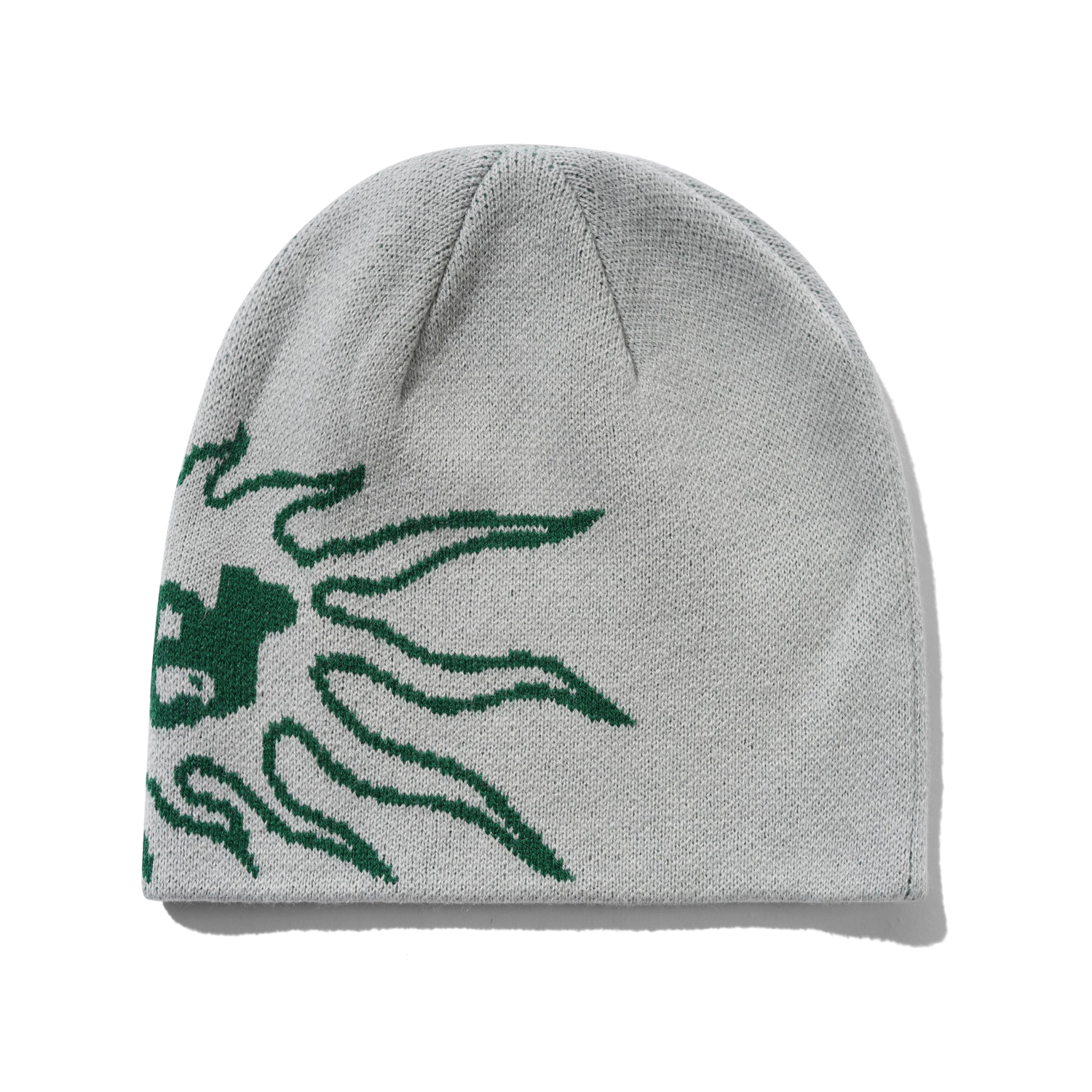 Solar Skully Beanie, Grey