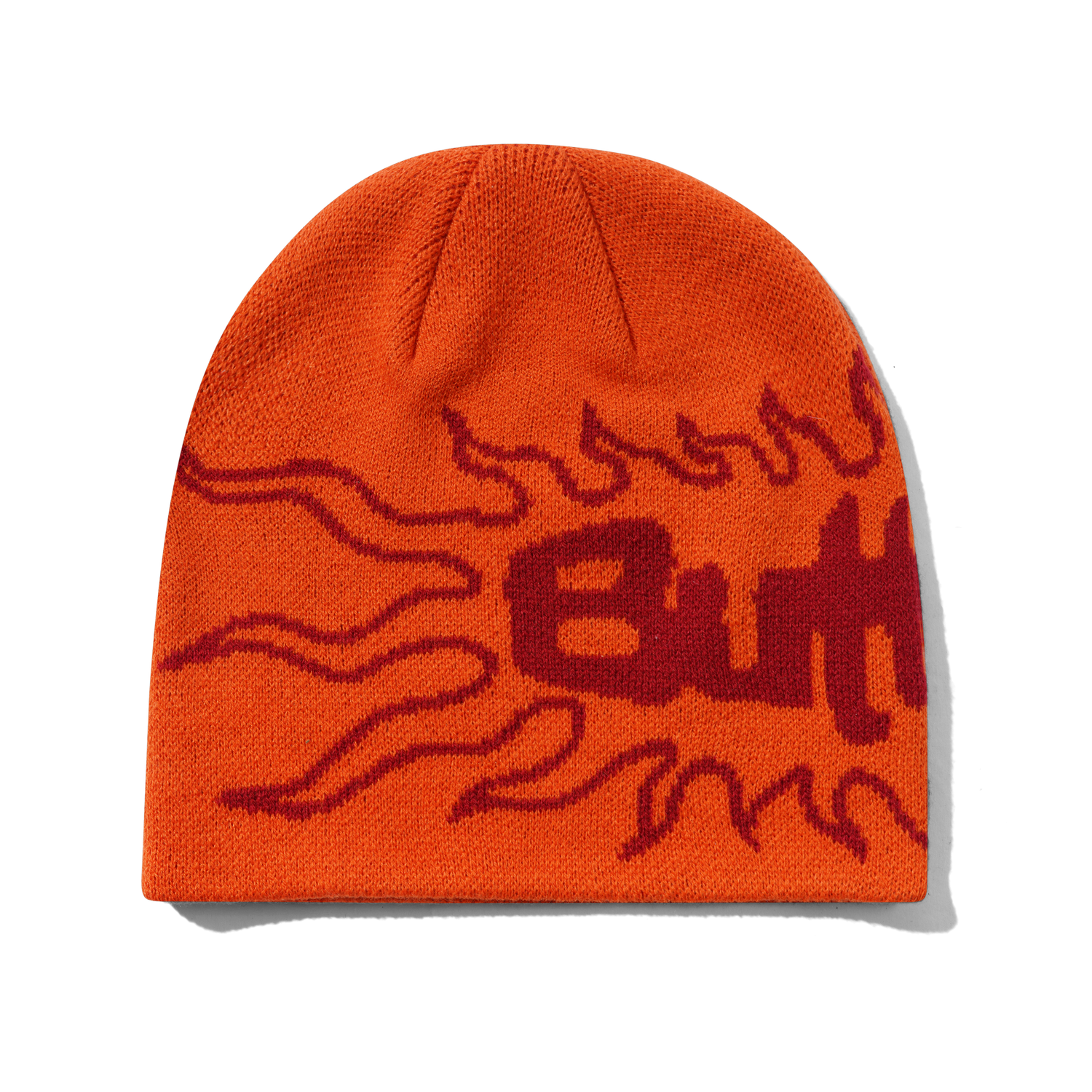 Solar Skully Beanie, Orange