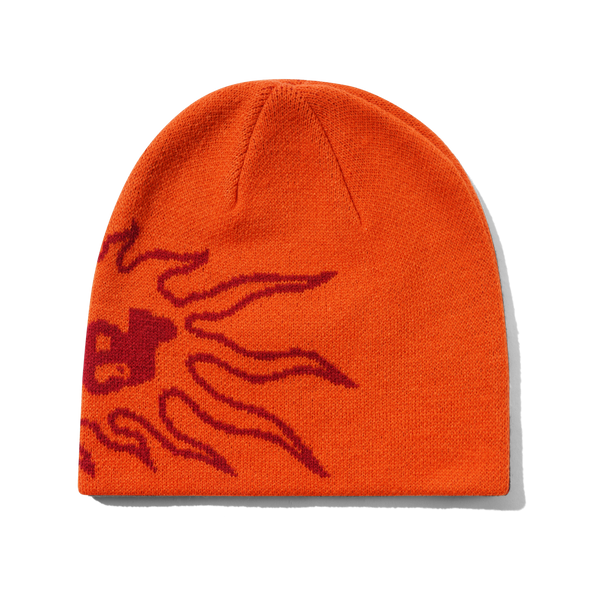Butter Goods Solar Skully Beanie, Orange