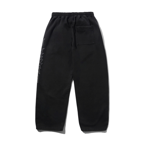 Butter Goods Solar Track Pants, Black