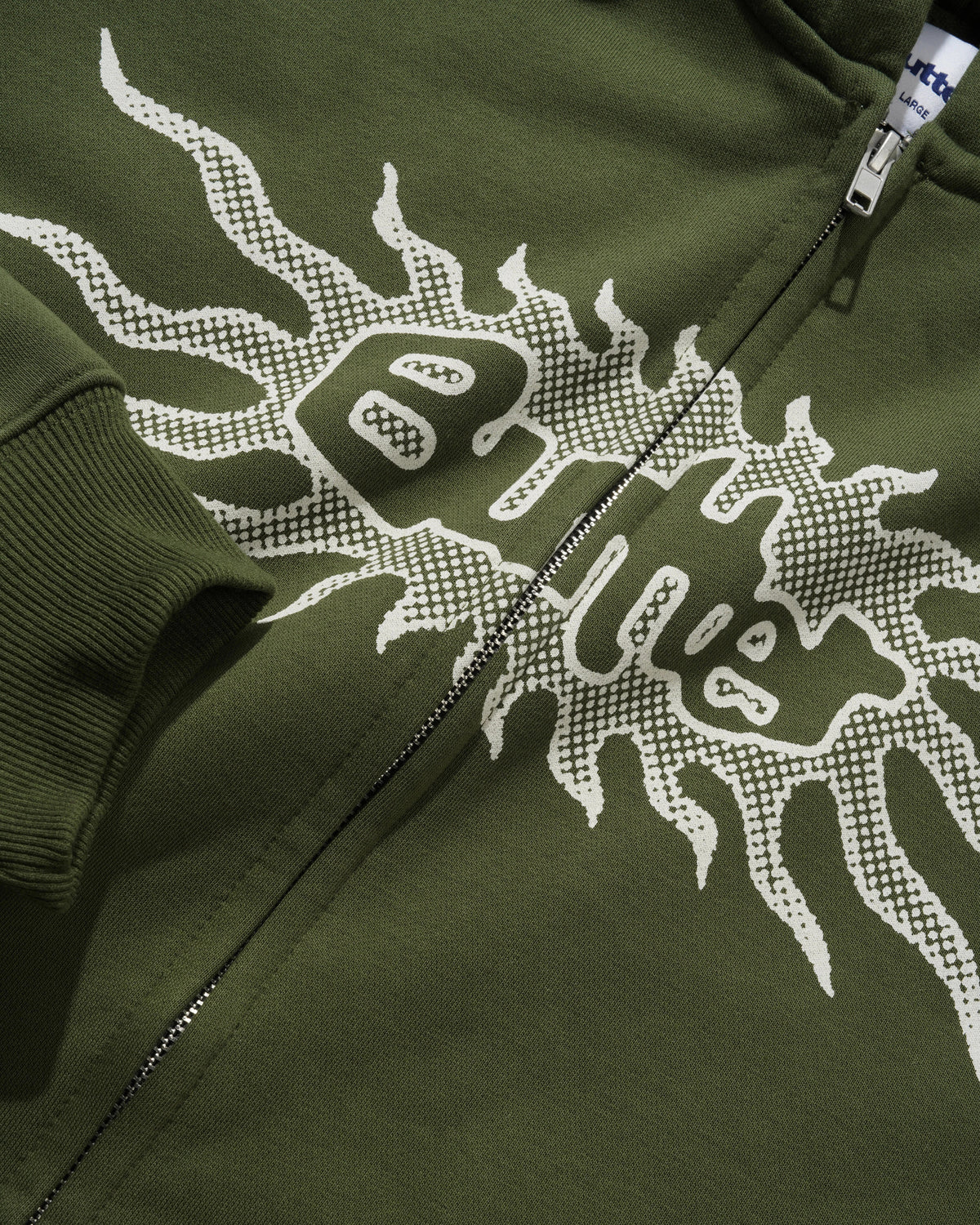 Solar Zip-Thru Hood, Army