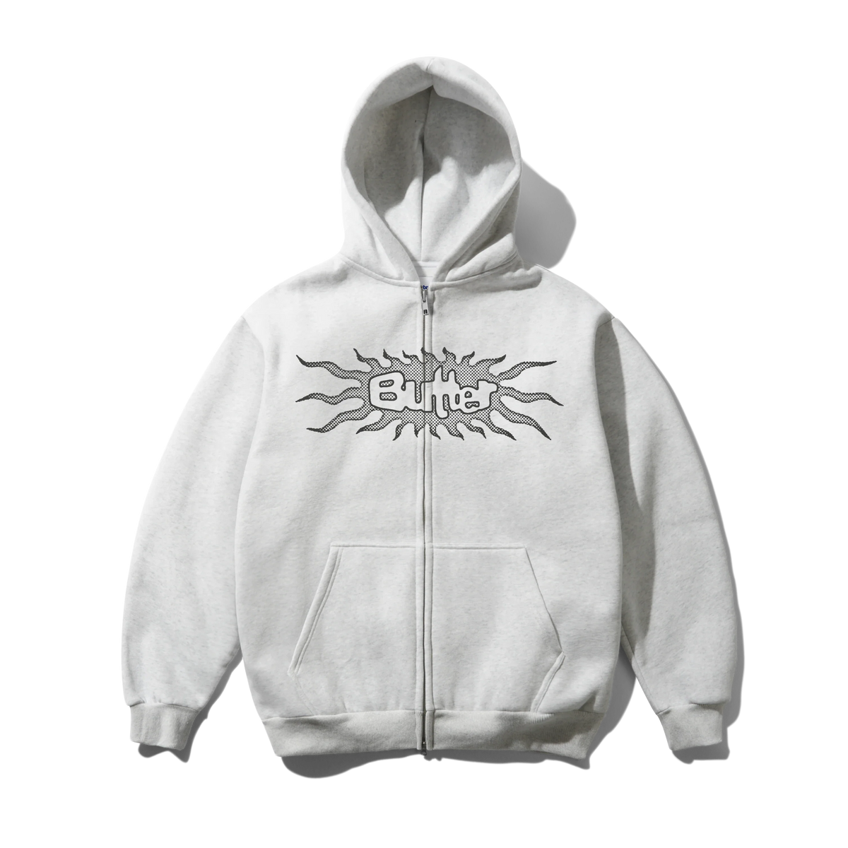 Solar Zip-Thru Hood, Ash