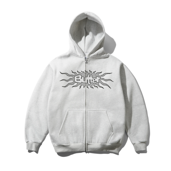 Butter Goods Solar Zip-Thru Hood, Ash