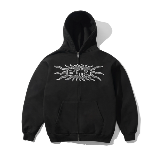 Solar Zip-Thru Hood, Black