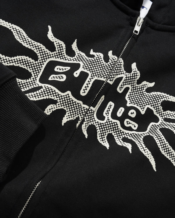 Butter Goods Solar Zip-Thru Hood, Black