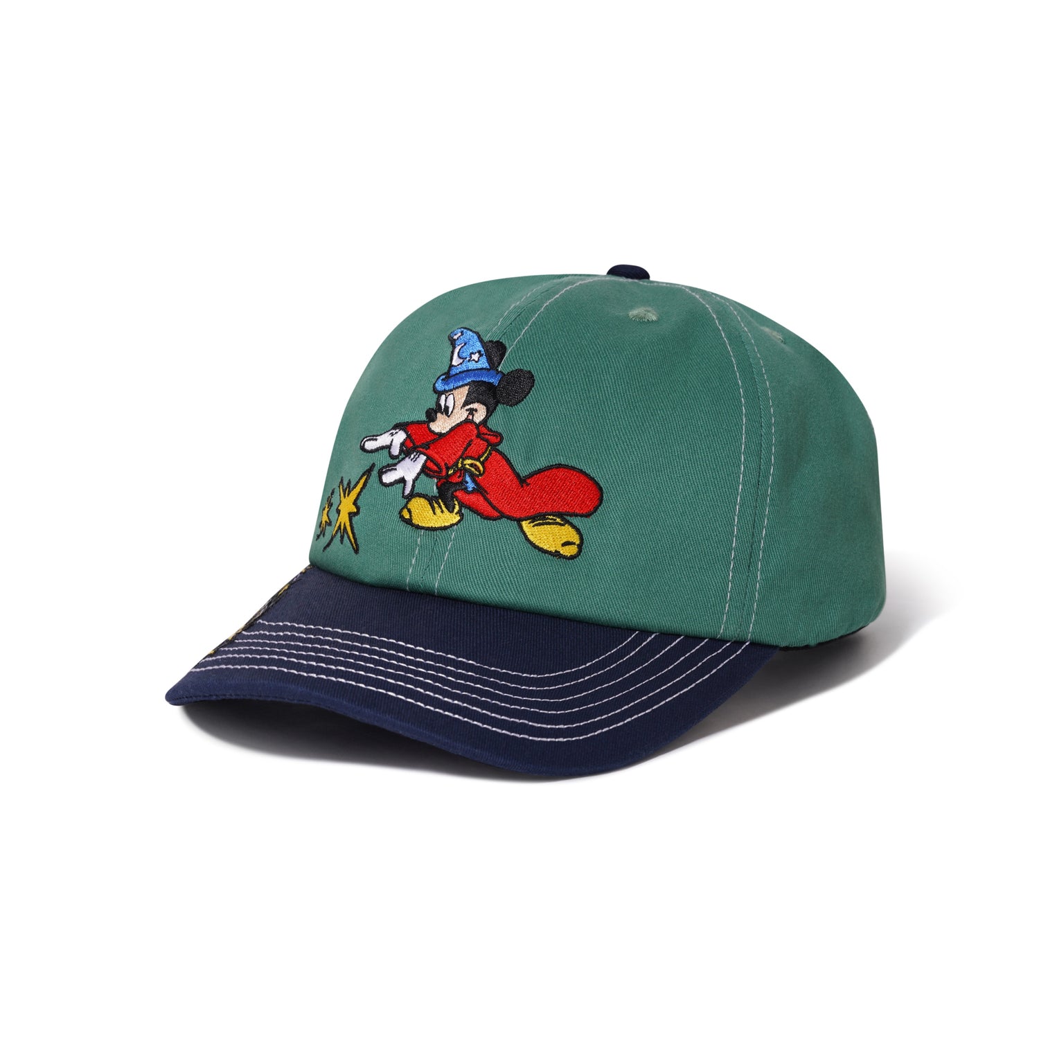 Sorcerer 6 Panel Cap, Sage / Navy