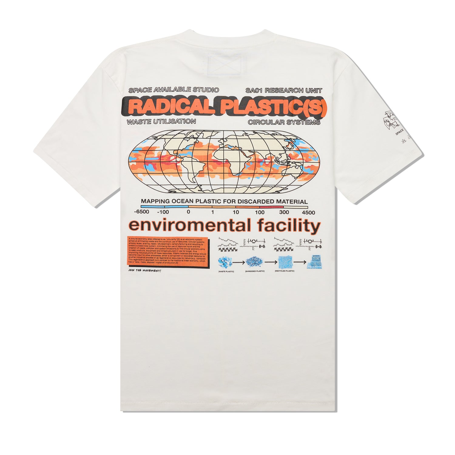 Radical Plastic Tee, White