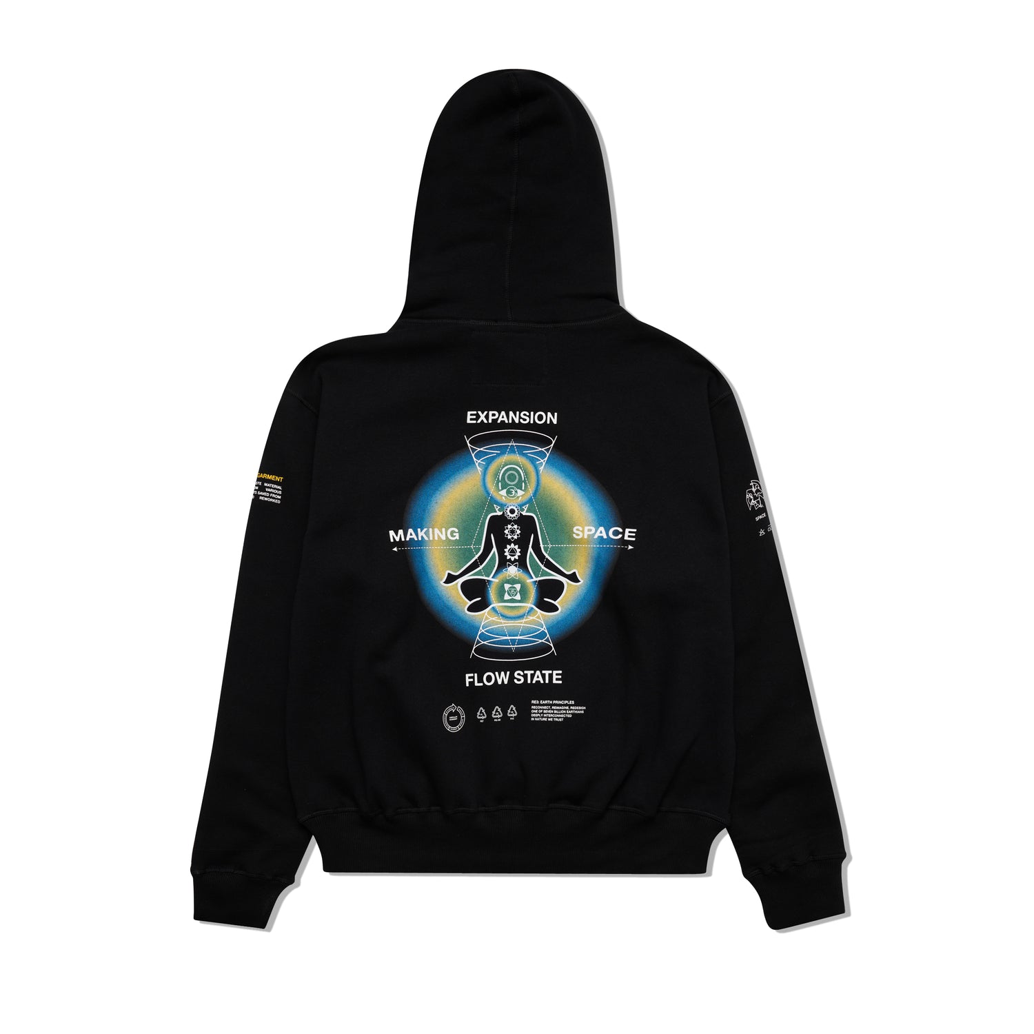 Making Space Pullover Hood, Black