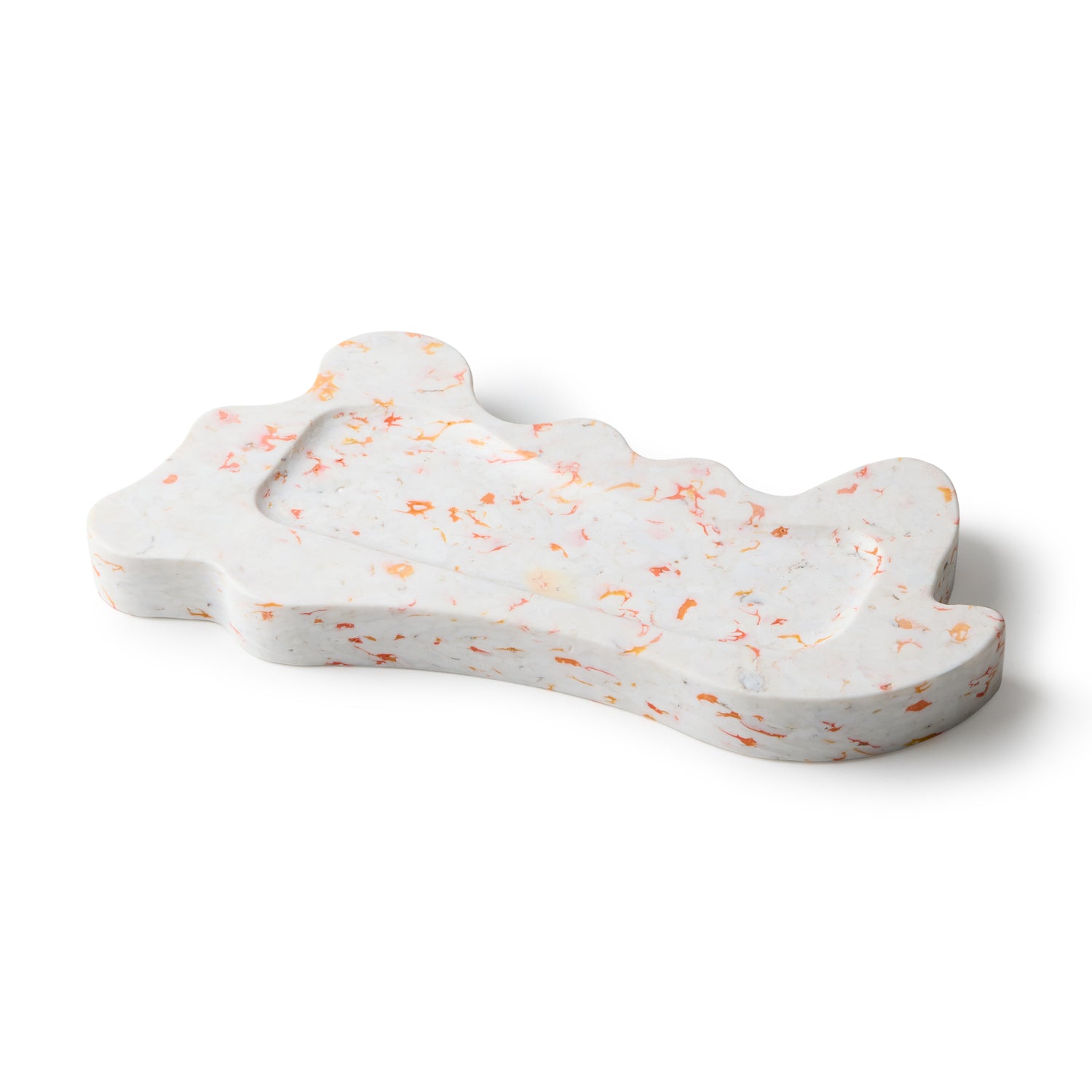 Melting Ecosystems Incense Holder, Orange Multi