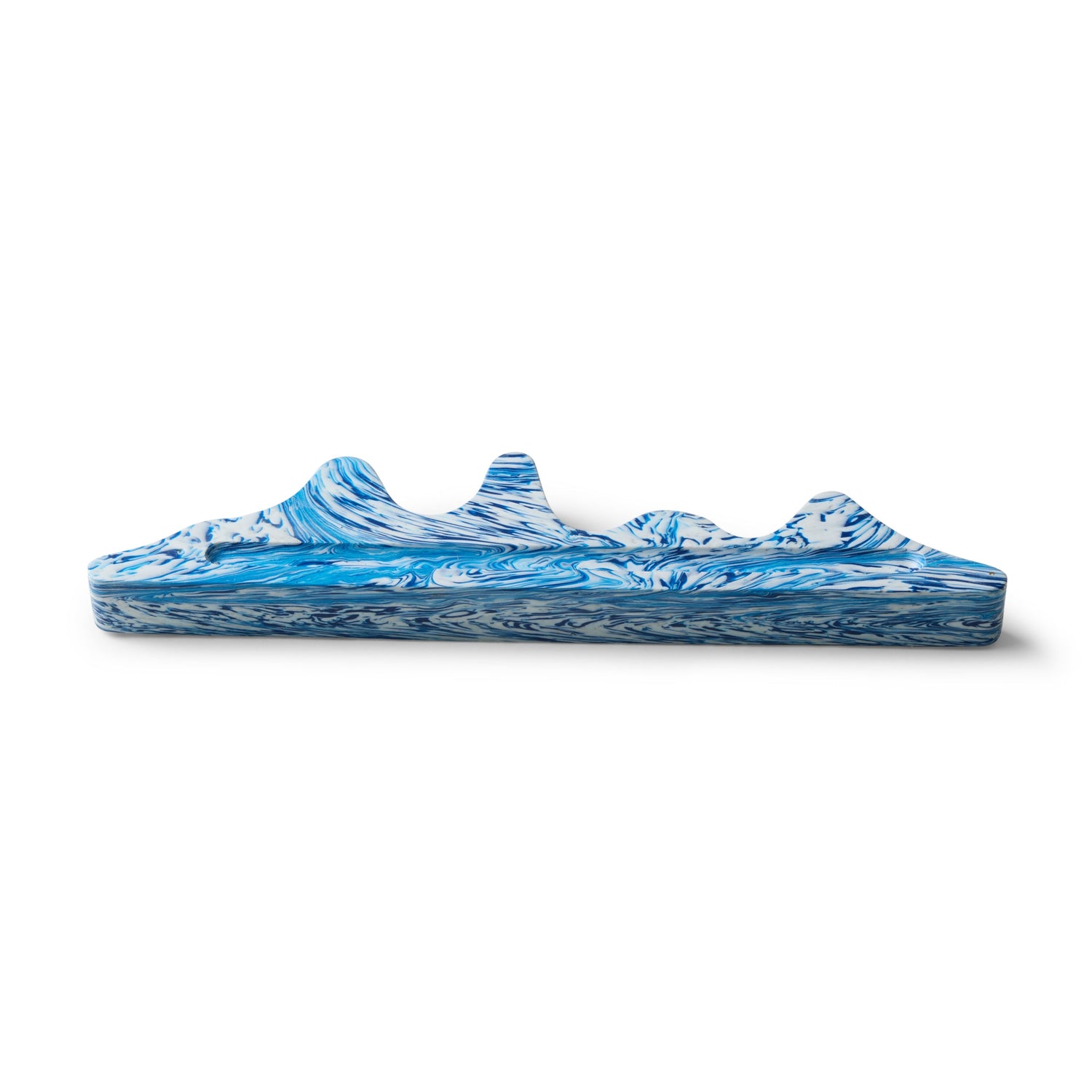 Melting Structures Tray, Blue