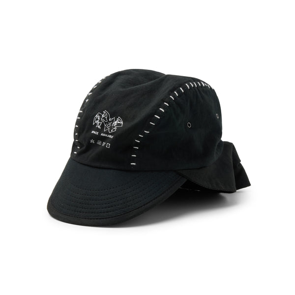 Space Available Artisan Sun Hat, Black