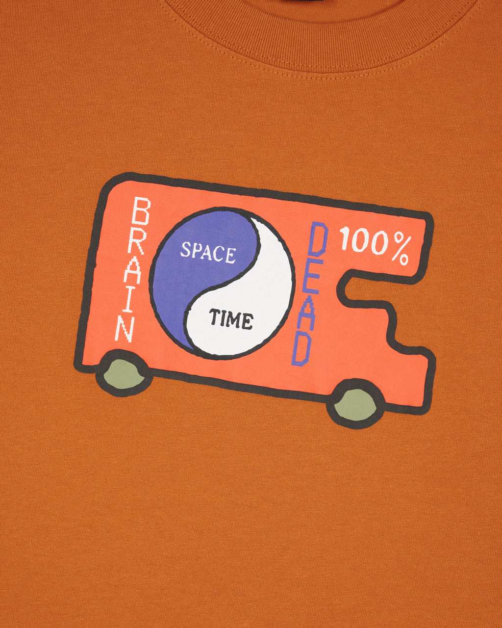 Space/Time Tee, Nutmeg