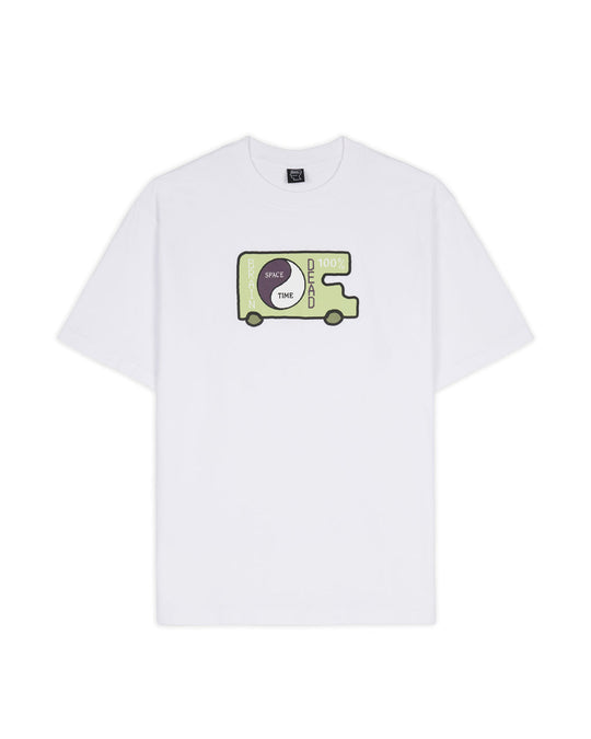 Space/Time Tee, White