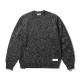 Speckle Knit Sweater, Charcoal