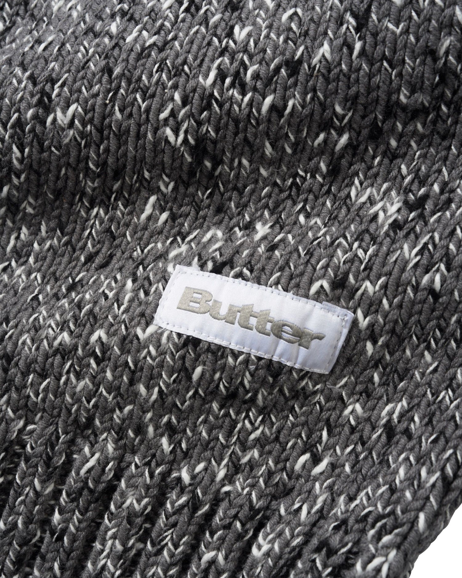 Speckle Knit Sweater, Charcoal