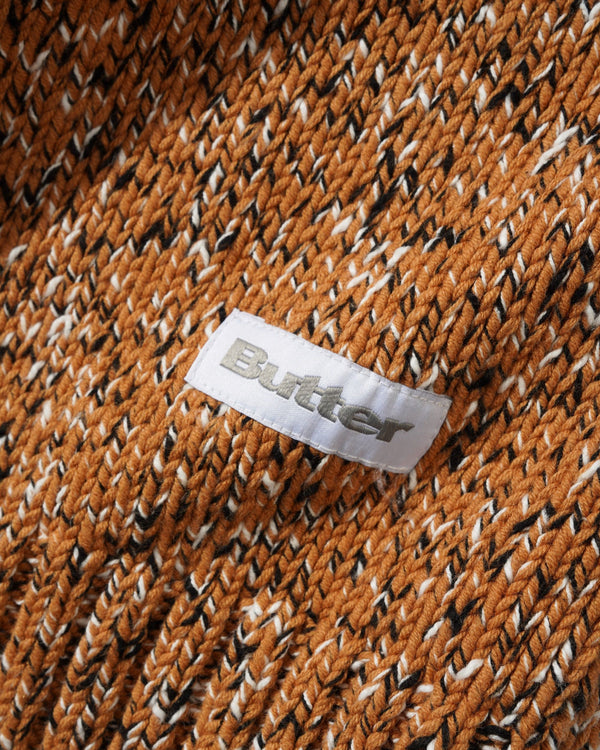 Butter Goods Speckle Knit Sweater, Copper