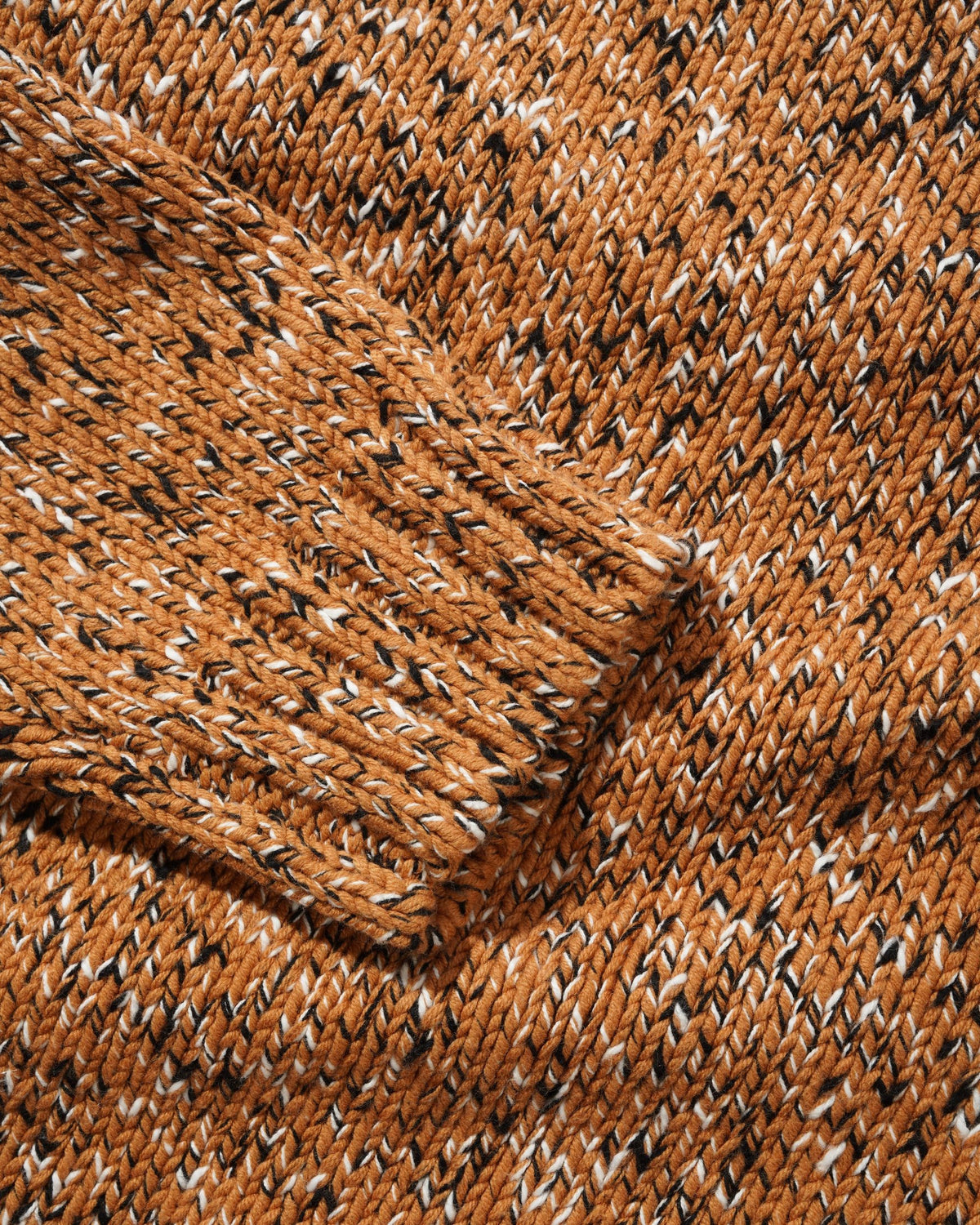 Speckle Knit Sweater, Copper