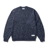 Speckle Knit Sweater, Navy