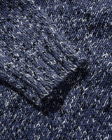 Speckle Knit Sweater, Navy