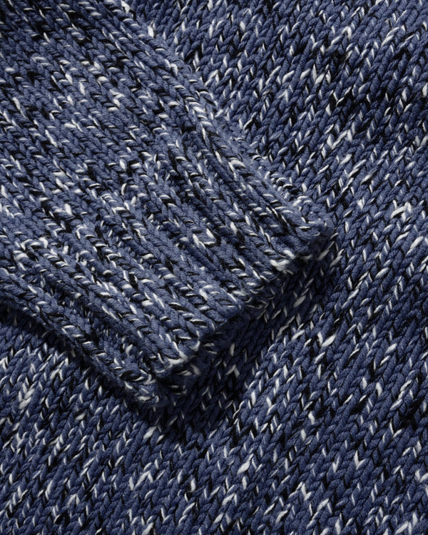Butter Goods Speckle Knit Sweater, Navy