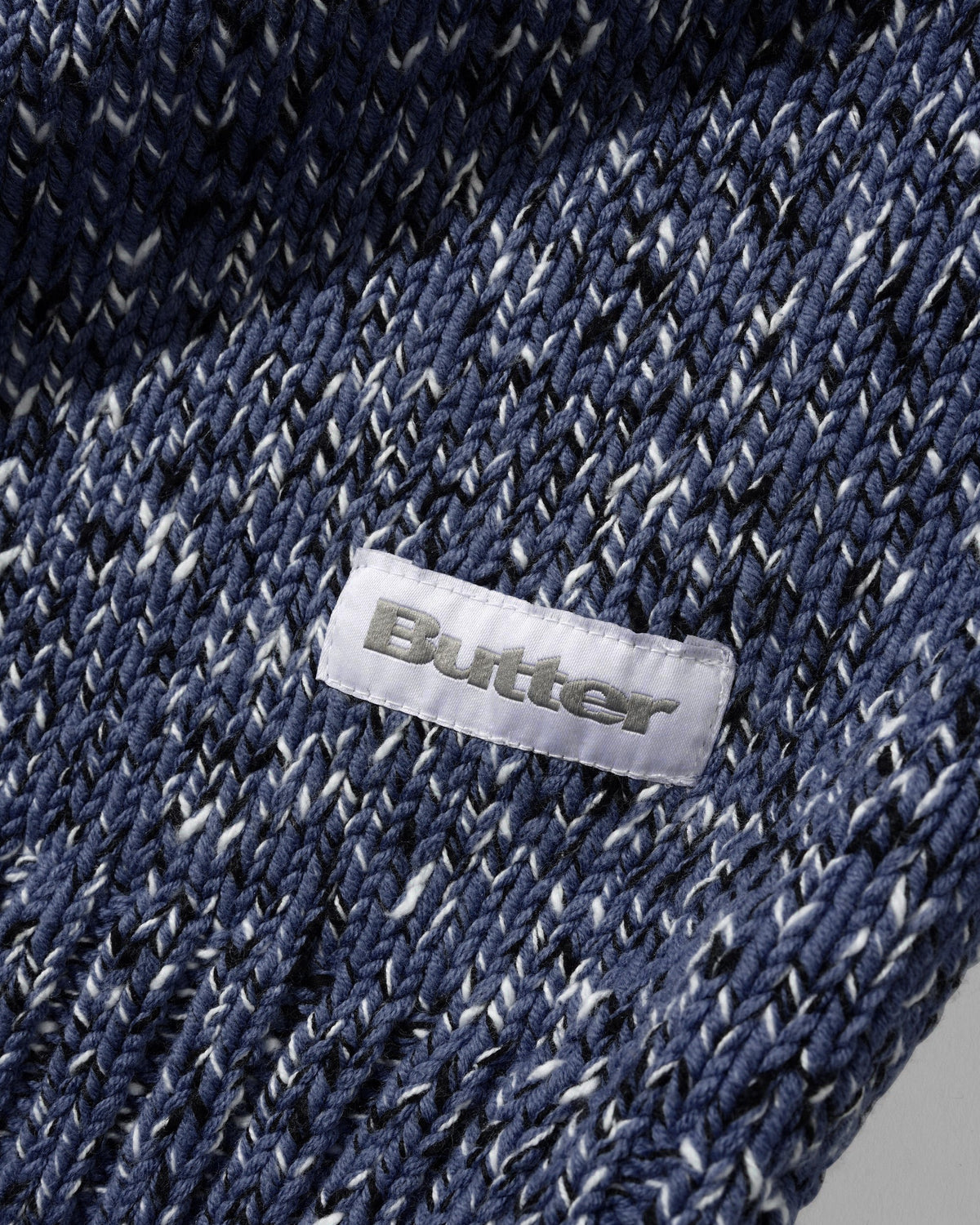 Speckle Knit Sweater, Navy