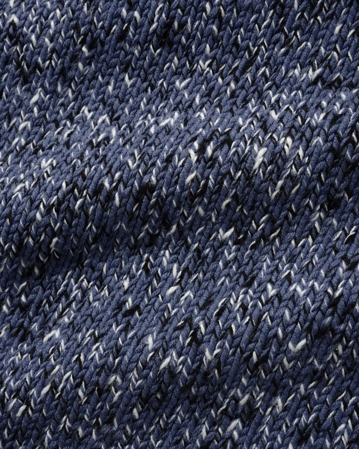 Speckle Knit Sweater, Navy