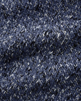 Speckle Knit Sweater, Navy