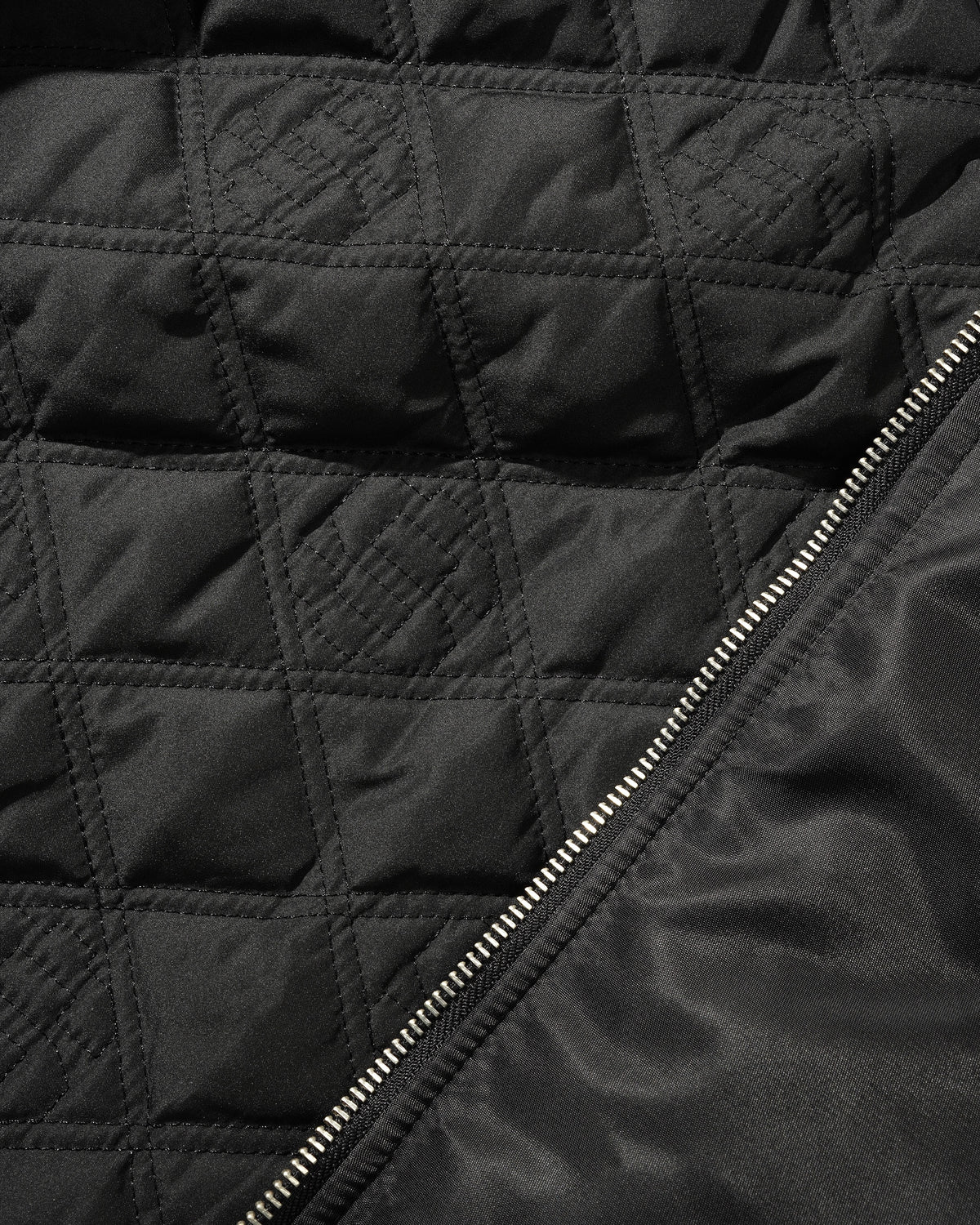 Spell Out Bomber Jacket, Black