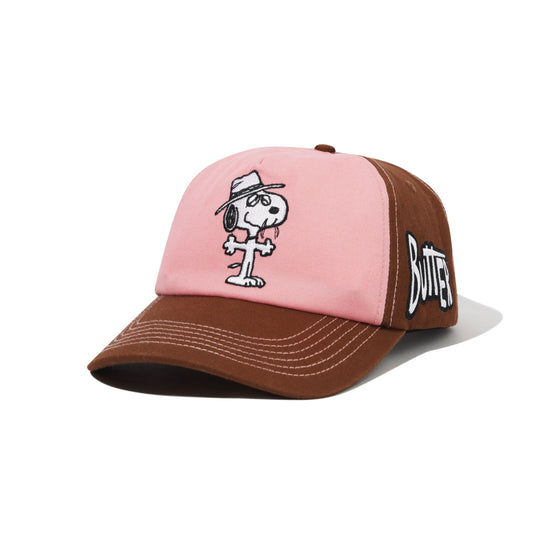 Spike 5 Panel Cap, Brown / Light Pink