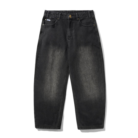 Spike Denim Jeans, Faded Black