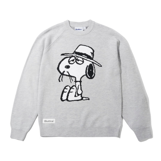 Spike Knit Sweater, Ash