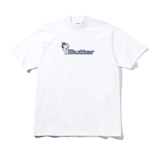 Spike Logo Tee, White