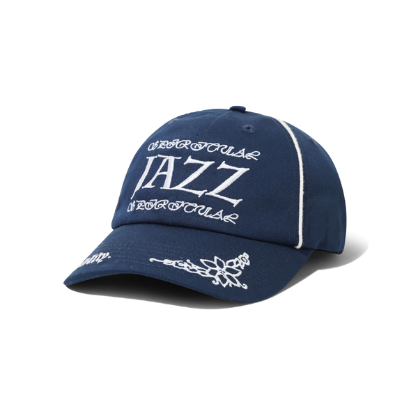 Butter Goods Spiritual Logo 6 Panel Cap, Navy