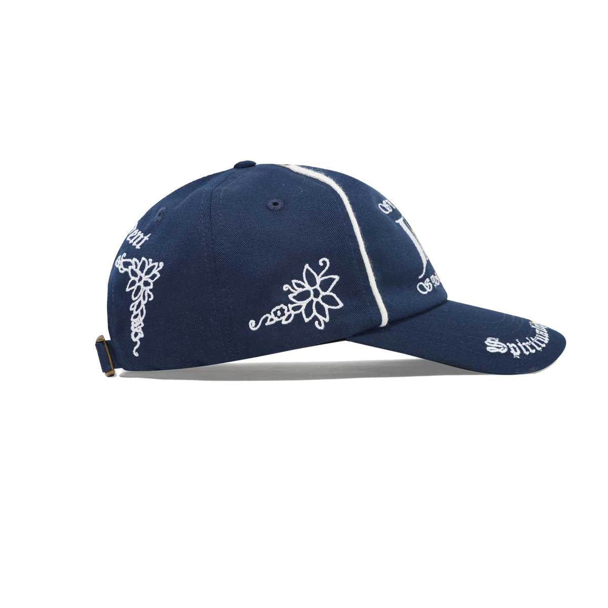 Spiritual Logo 6 Panel Cap, Navy
