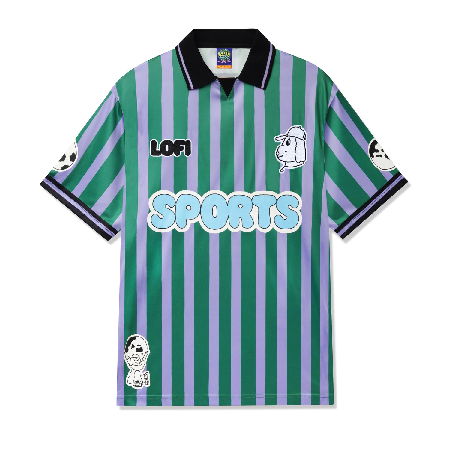 Sports Dream Bootleg Jersey, Green / Purple LoFi