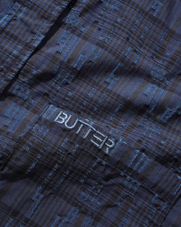 Butter Goods Spring S/S Shirt, Overdye Navy