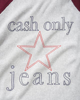 Star Knitted Sweater, Ash / Burgundy
