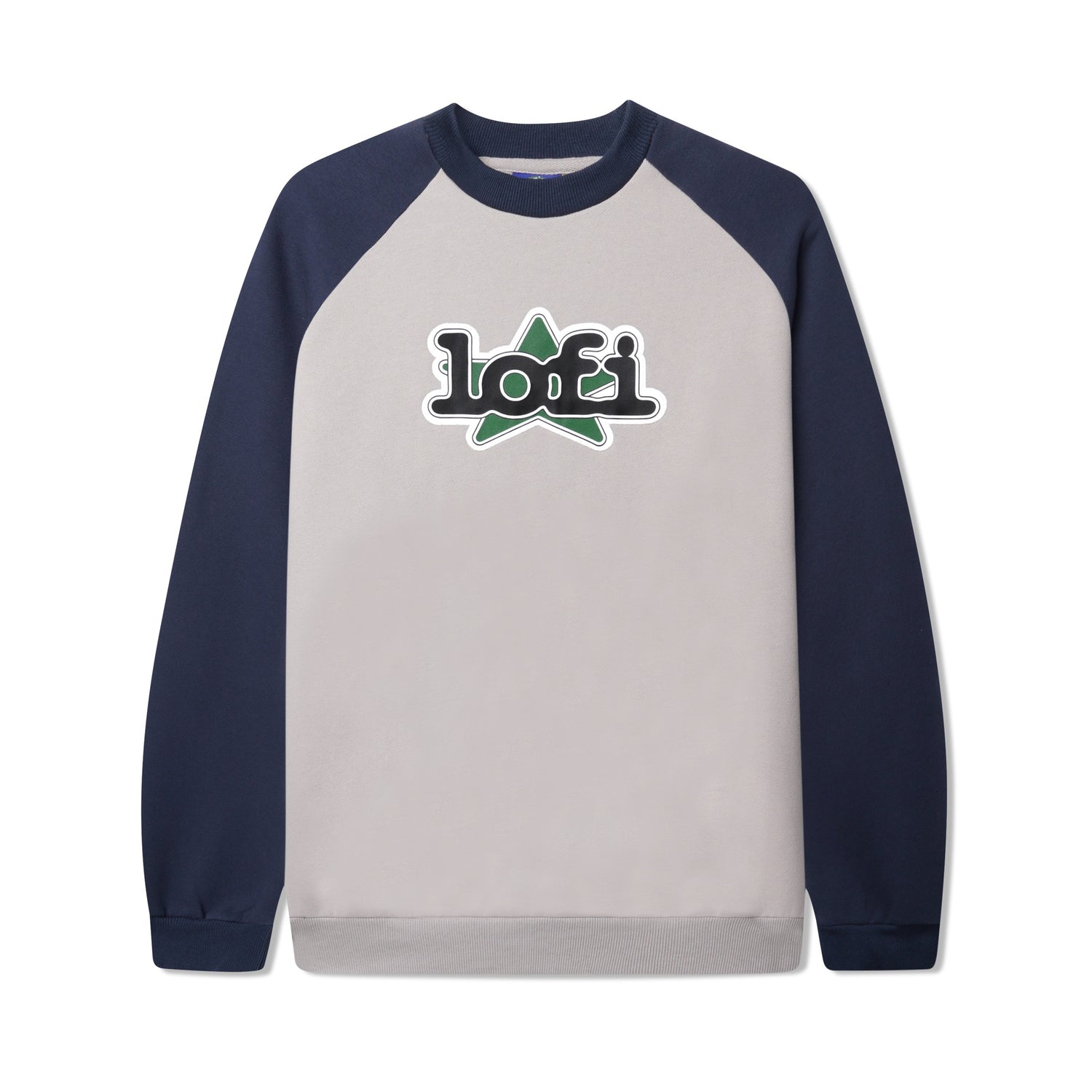 Star Logo Crewneck, Space / Cement