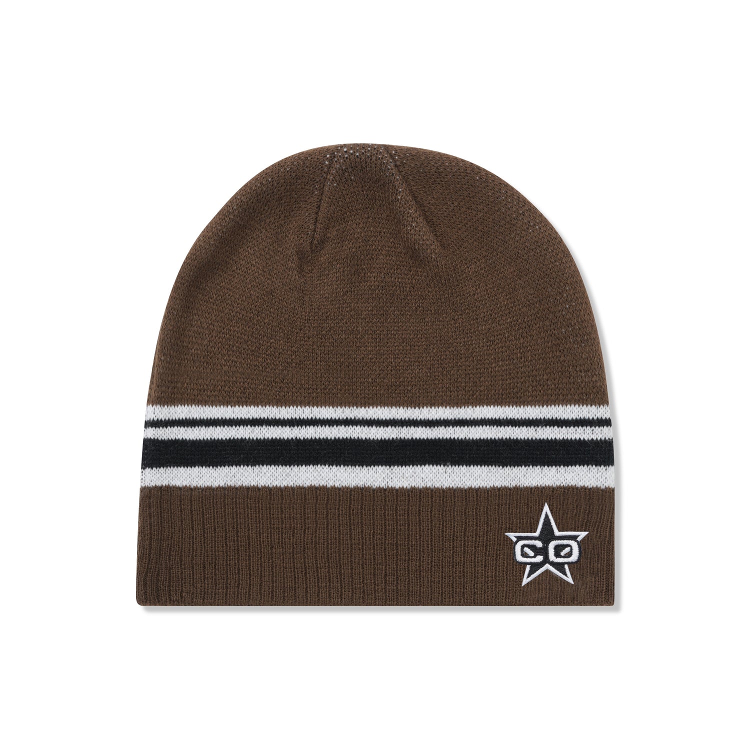 Star Skully Beanie, Brown