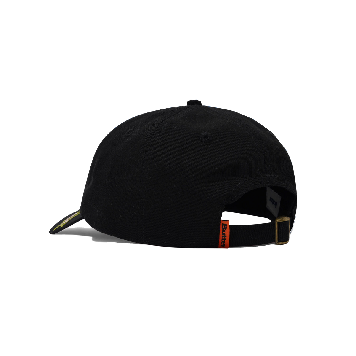 Stars 6 Panel Cap, Black