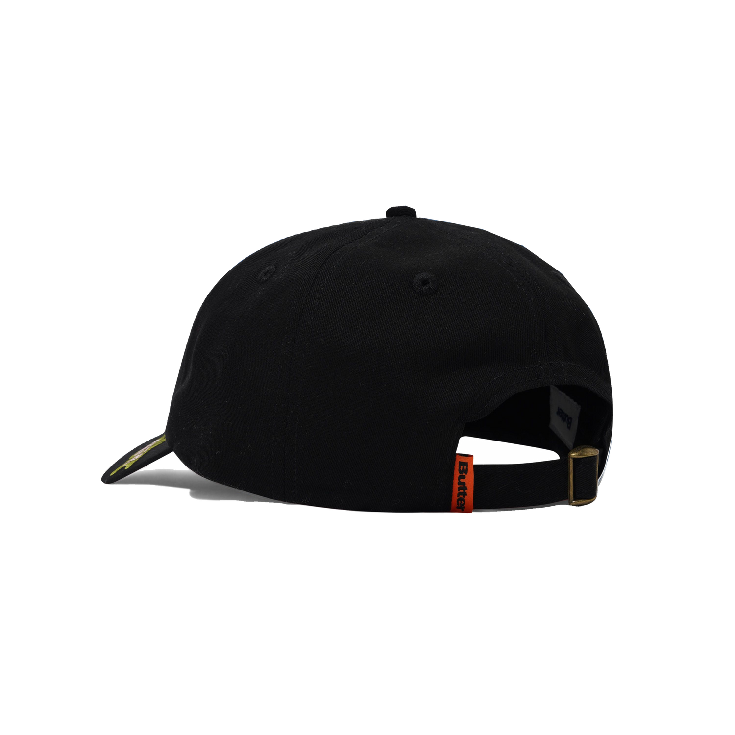 Stars 6 Panel Cap, Black