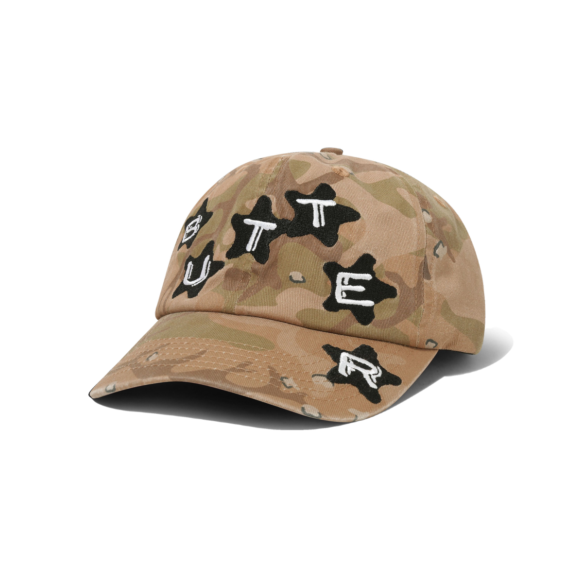 Stars 6 Panel Cap, Desert Camo