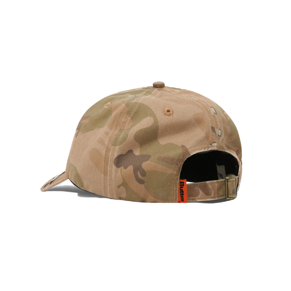 Butter Goods Stars 6 Panel Cap, Desert Camo