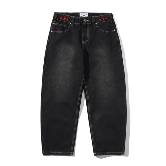 Stars Denim Jeans, Washed Black