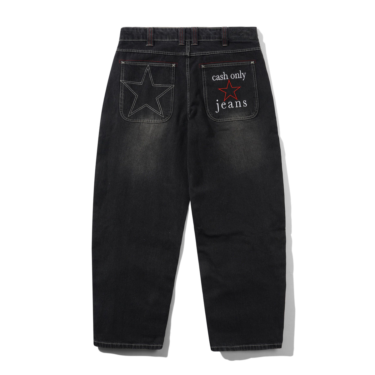 Stars Denim Jeans, Washed Black